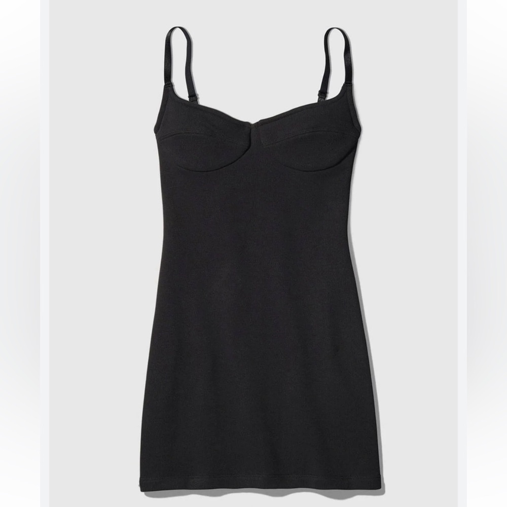 CALVIN KLEIN x HERON PRESTON WMNS CORSET DRESS L - Picture 4 of 16